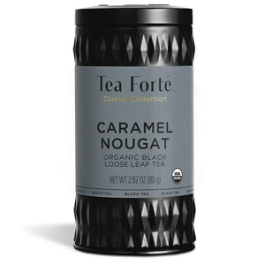 TEA FORTE - CARAMEL NOUGAT LOOSE LEAF TEA CANISTERS