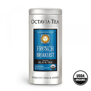 OCTAVIA TEA - FRENCH BREAKFAST (Organic black tea tin)
