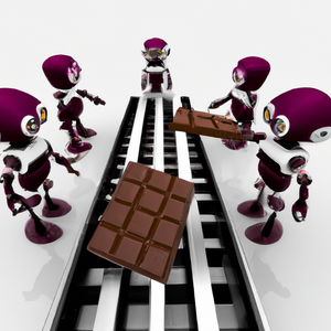 Virtual Chocolate Tasting: AI Meets Chocolate - Ancient Decadence Meets Futuristic Brilliance (4 Bars  | Shipping Included)