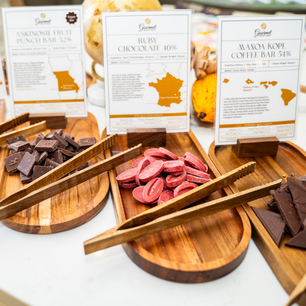Virtual Tasting Experience: Wine, Cheese & Chocolate Culinary Delux (3 Cheeses | 3 Chocolate Bars | 2 Bottles of Wine | Shipping Included)