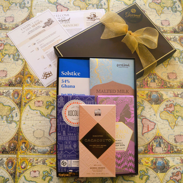 Milk Chocolate Collection (5 Bars | Self Guided Tasting Guide)