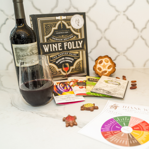 Virtual Tasting Experience: Wine, Cheese & Chocolate Culinary Delight (3 Cheeses | 2 Chocolate Bars | 1 Bottle of Red | Confit | Shipping Included)