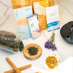 Tea and Chocolate Tasting: A Match Made in Heaven Virtual Tea and Chocolate Tasting (5 Bars | 5 Teas | Shipping Included)