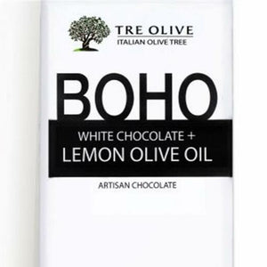 Boho - White Chocolate + Lemon Olive Oil (2 Bars)