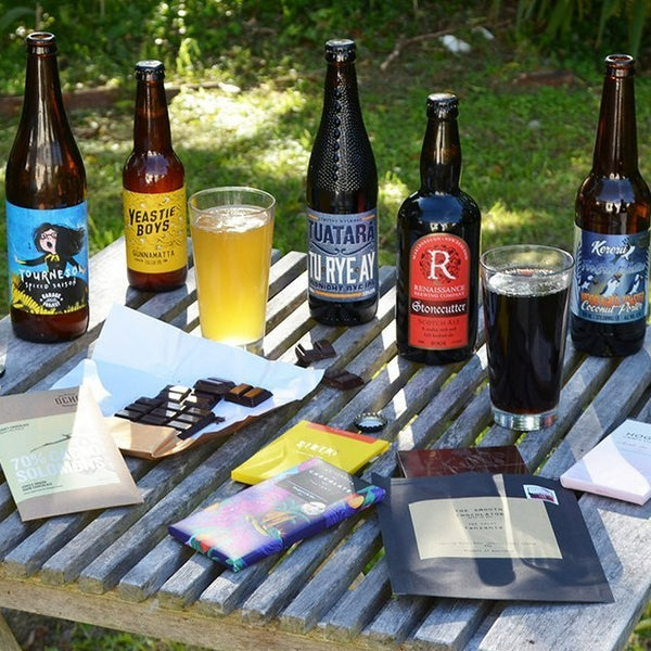 Virtual Tasting: Craft Beer and Craft Chocolate - the Perfect Match Experience (4 Bars | Shipping Included)