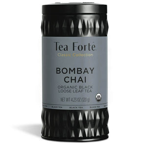TEA FORTE - BOMBAY CHAI TEA LOOSE LEAF TEA CANISTERS