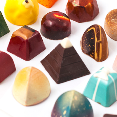 Loose Chocolate Collection in Gift Box (12 Pc) - Gourmet Boutique