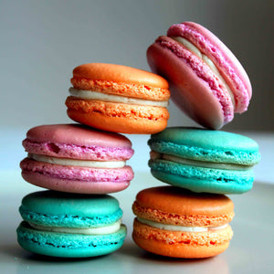 Extra Large Best of Macaron Assortment Box Tower (48 Pc) - Gourmet Boutique