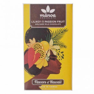 MANOA LILIKO’I PASSION FRUIT DARK MILK CHOCOLATE 60%