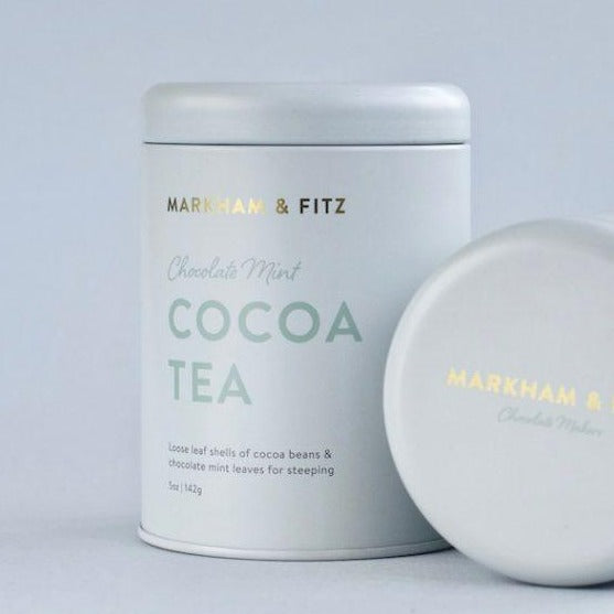 MARKHAM & FITZ COCOA TEA: CHOCOLATE MINT (5 ounces)