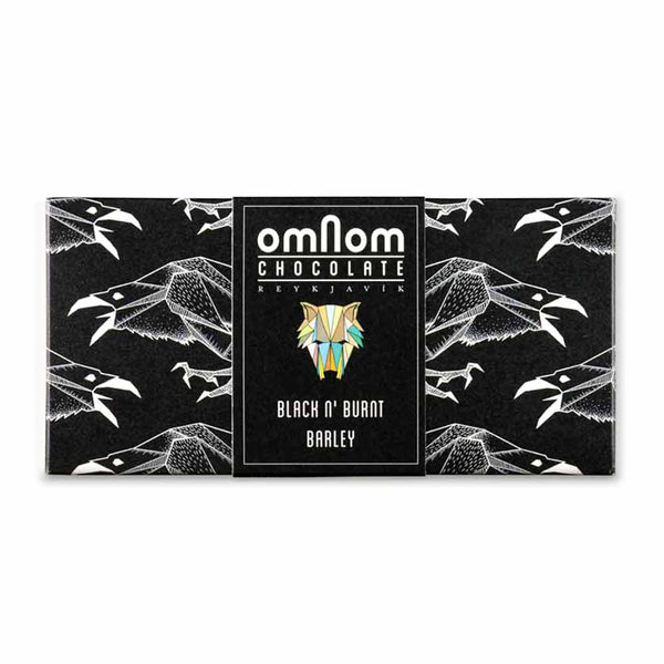 OMNOM - Black N' Burnt Barley (White Chocolate)