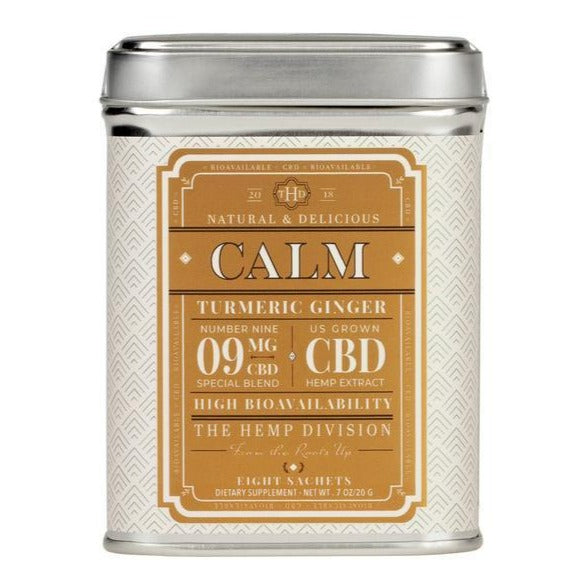 Calm 8 Sachets - Turmeric Ginger - 9 MG CBD