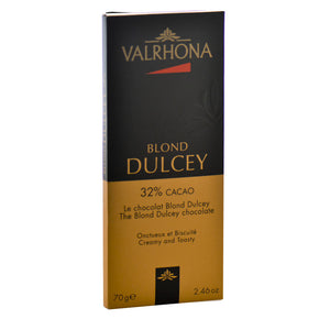 VALRHONA DULCEY BLOND CHOCOLATE BAR