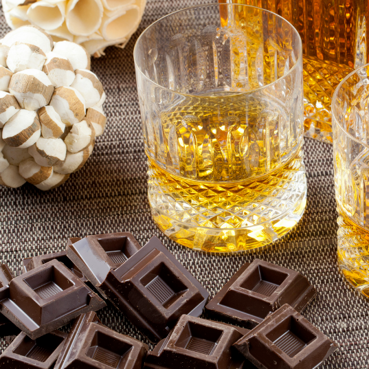 Virtual Tasting Experience: The Ultimate ST PATRICK’S Whiskey and Chocolate Experience (5 Craft Bars | 3 Whiskey Samplers | Shipping)