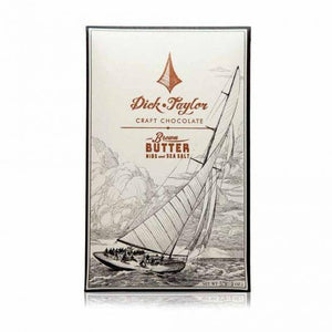 DICK TAYLOR CHOCOLATE – BROWN BUTTER WITH NIBS & SEA SALT