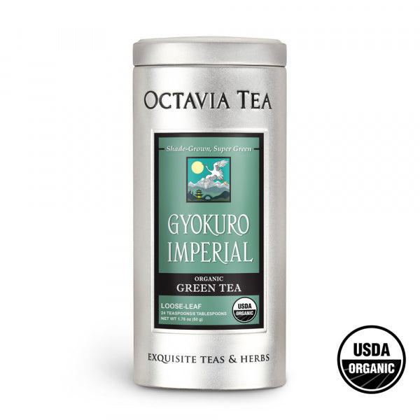 OCTAVIA TEA - GYOKURO IMPERIAL (TIN) Organic green tea